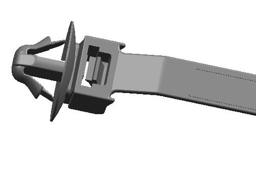 Automotive vehicle plug cable ties